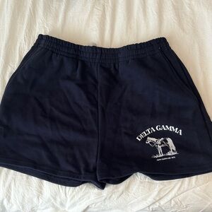 Delta Gamma Black Women's Lounge Shorts